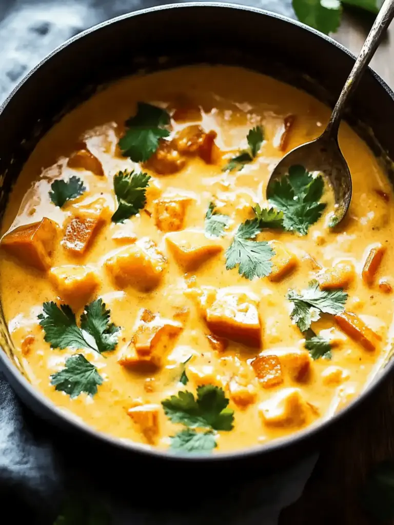 Kürbis-Curry mit Kokosmilch