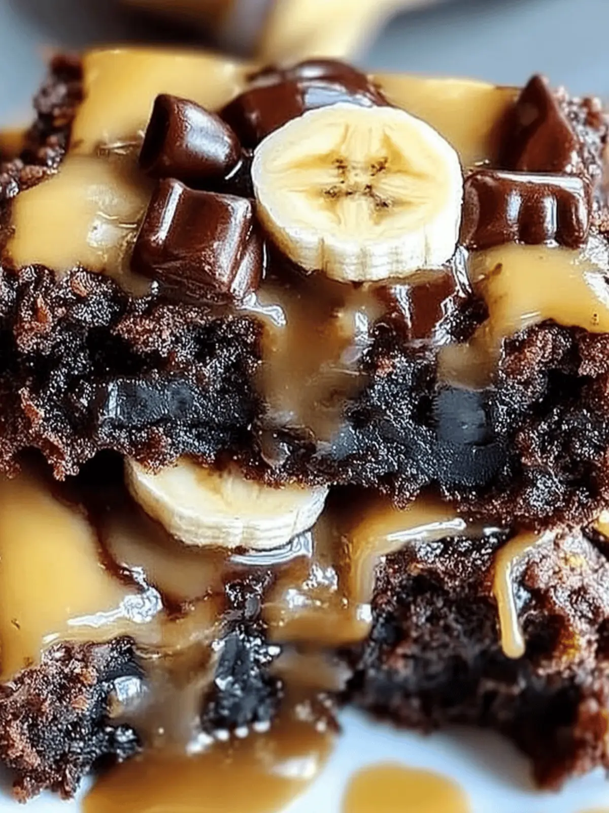 Bananenpudding Brownies backen – Schnell und lecker! 5 Bananenpudding Brownies backen