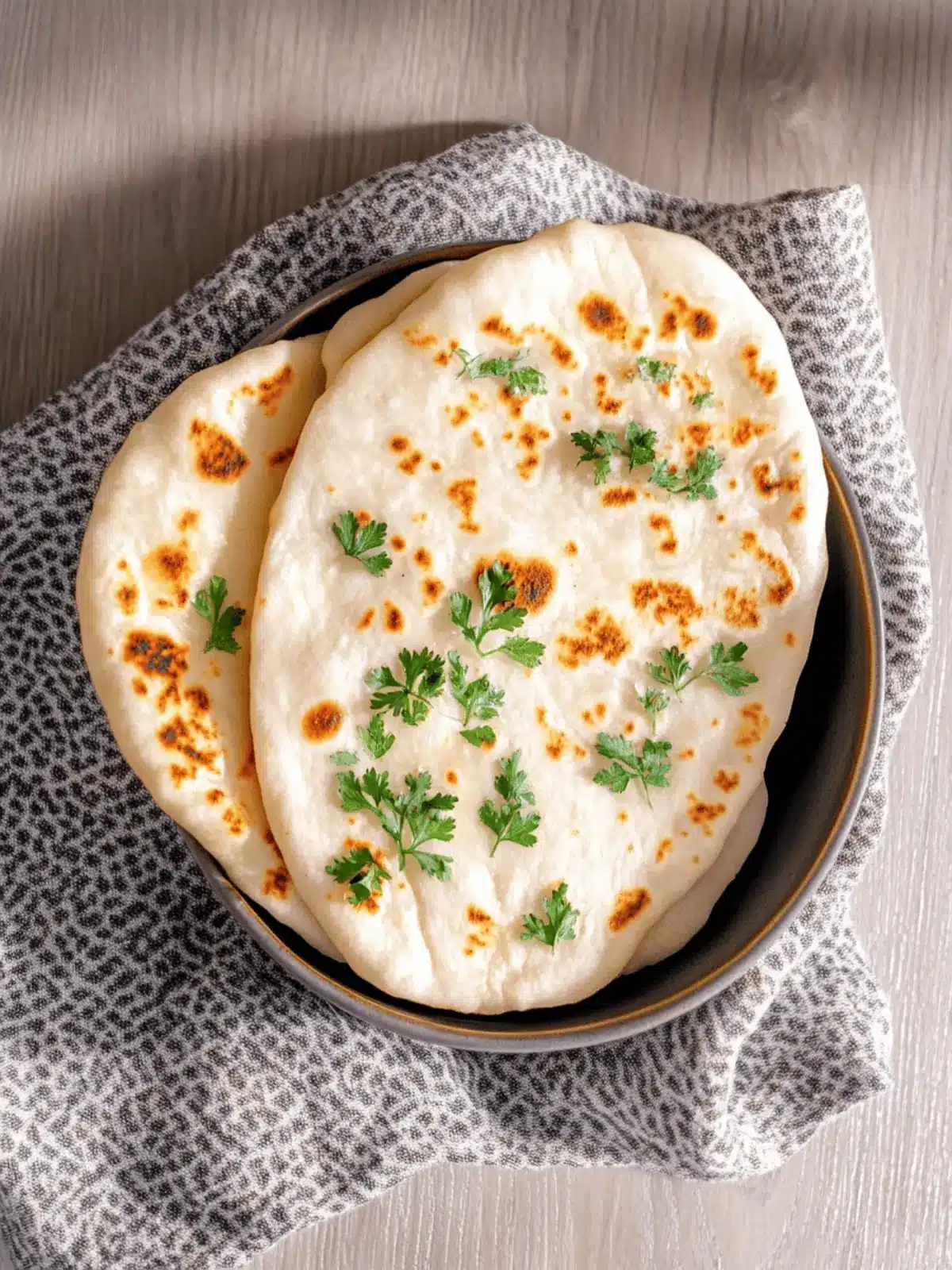 Quick frying bread without yeast (recipe with yogurt)