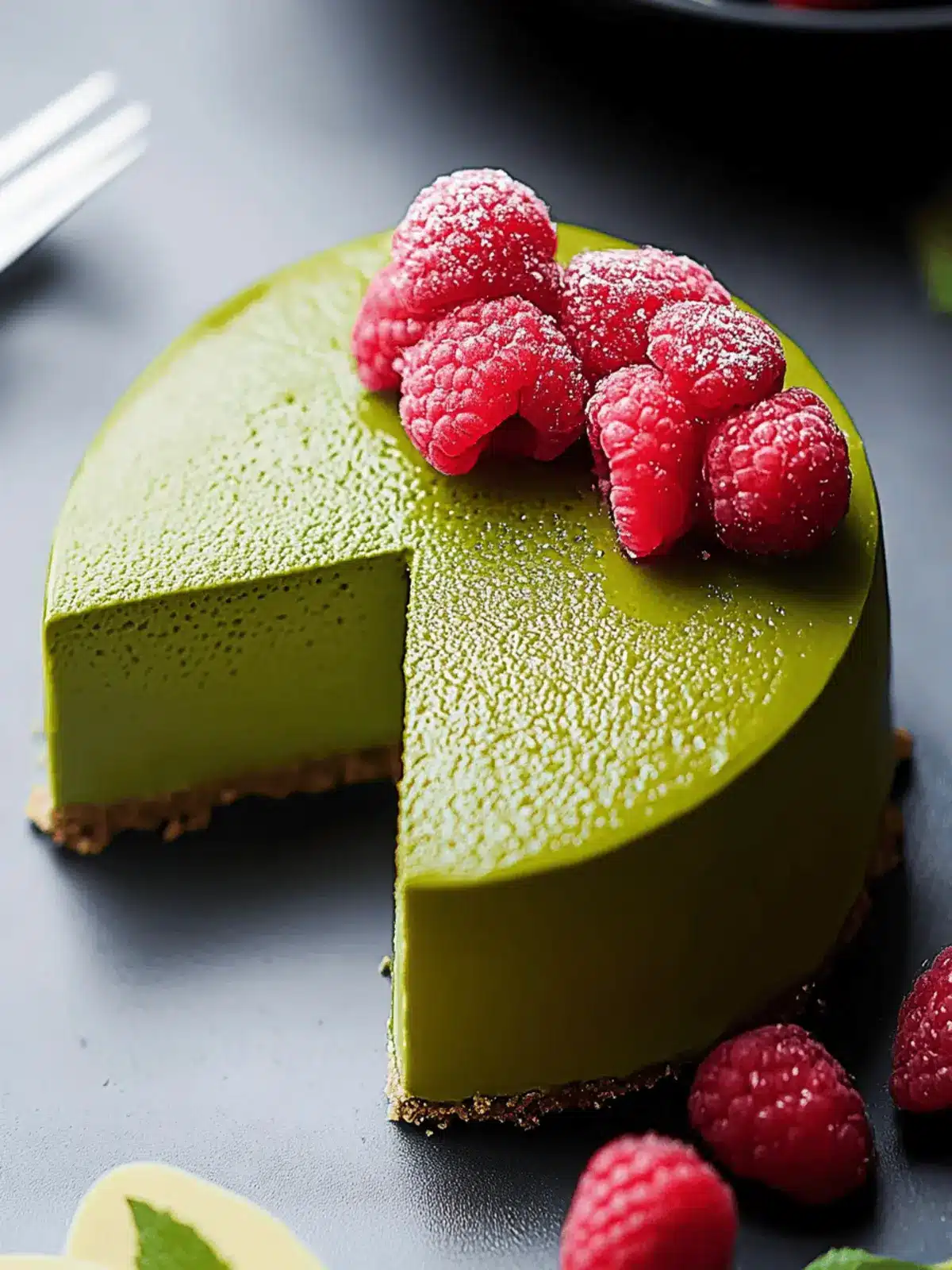 Himmlischer Matcha Japanese Cheesecake für Genießer 3 Matcha Japanese Cheesecake