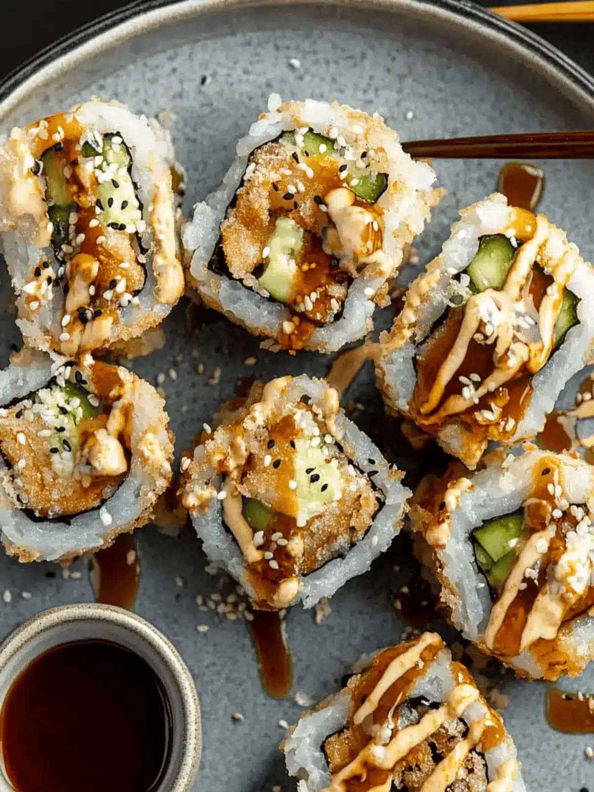 Hähnchen Tempura Rolle