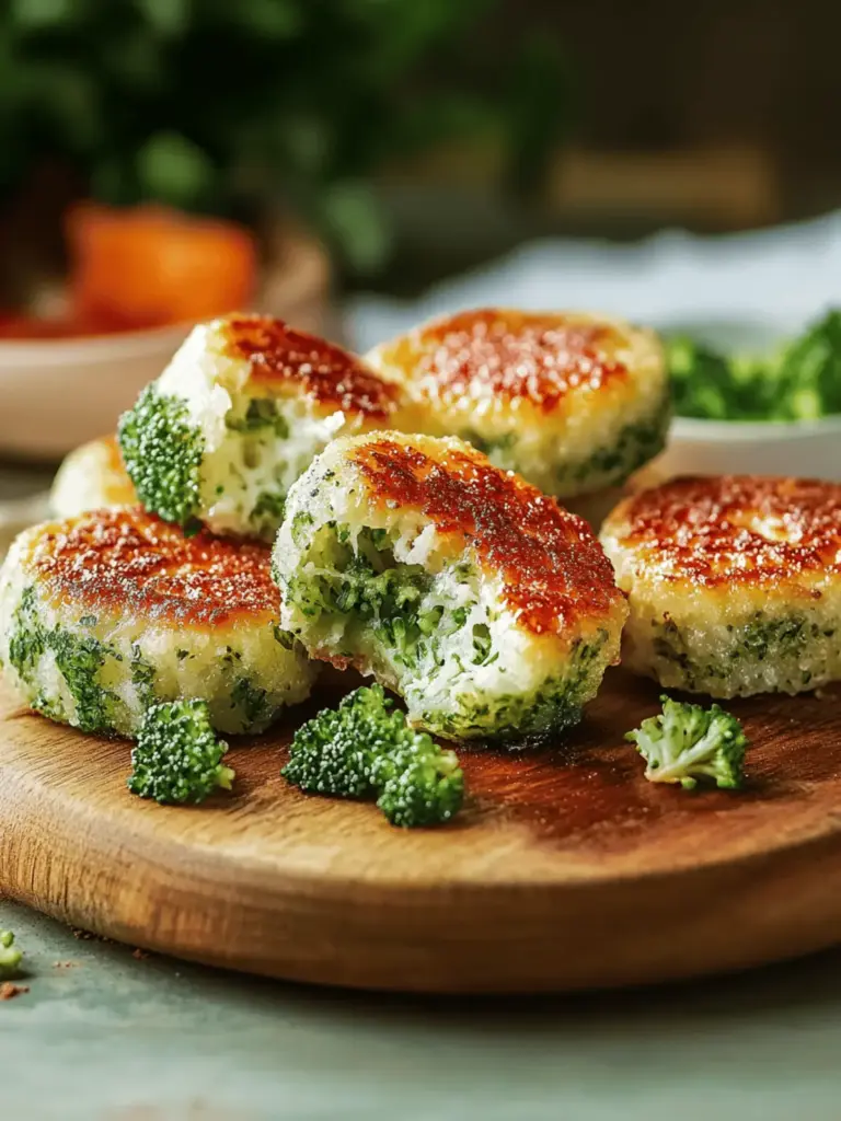 Brokkoli Käse Nuggets