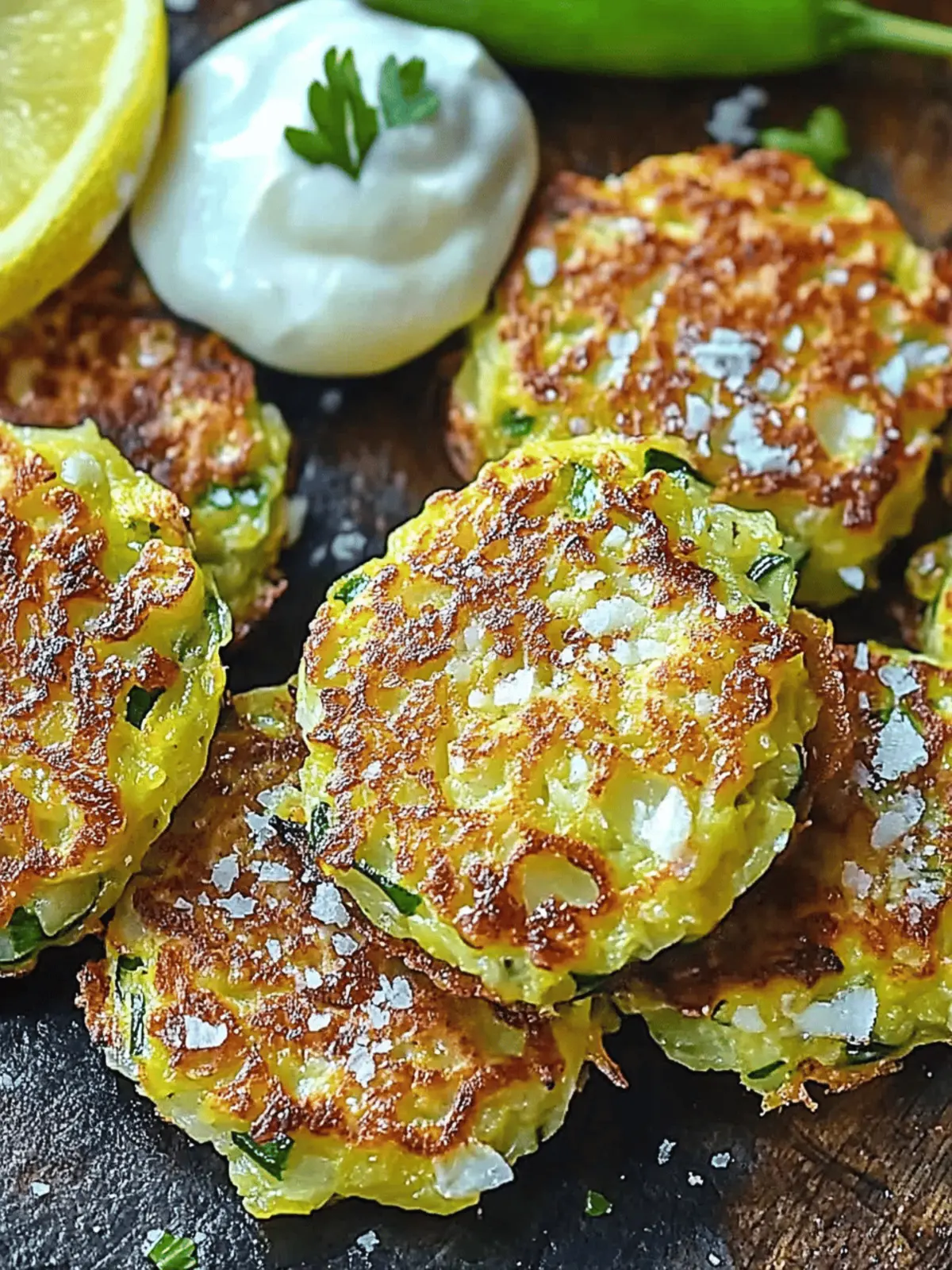 Knusprige Parmesan-Zucchini-Puffer Rezept für Genuss 3 Knusprige Parmesan-Zucchini-Puffer Rezept