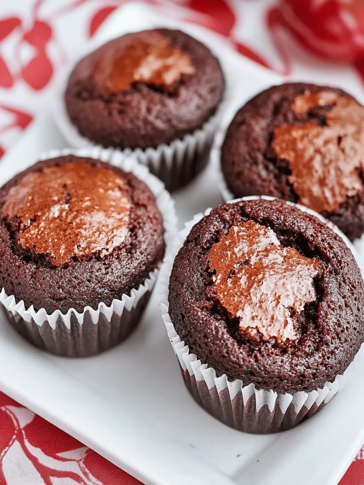 Saftige Schokomuffins mit Öl & Kakao ganz einfach! 5 Saftige Schokomuffins mit Öl & Kakao