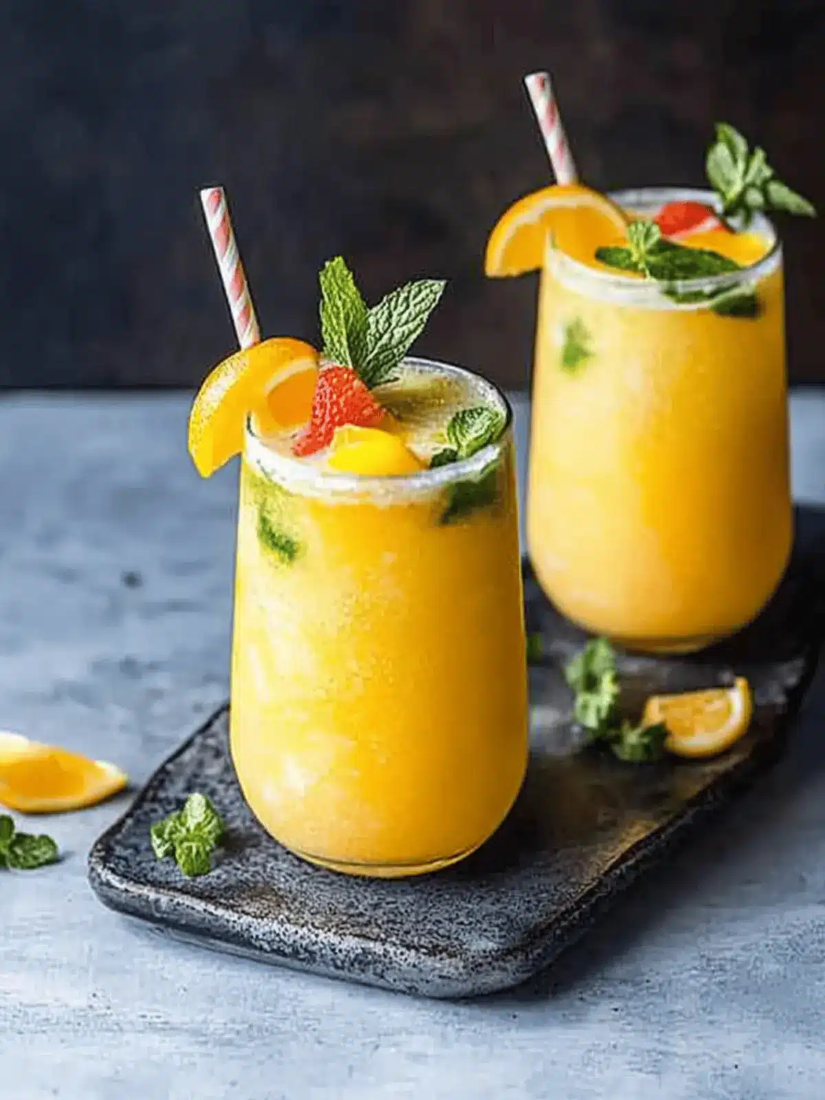 Perfekter Mango Limetten Cocktail alkoholfrei für den Sommer 5 Mango Limetten Cocktail alkoholfrei