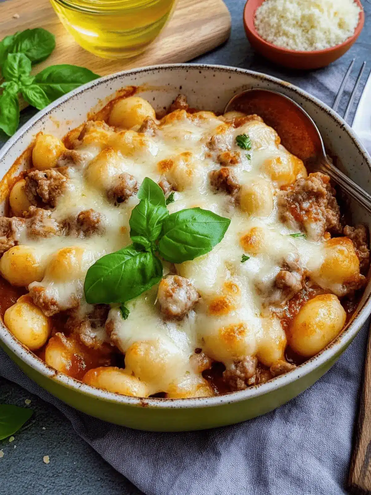 Gnocchi Hackfleisch Auflauf