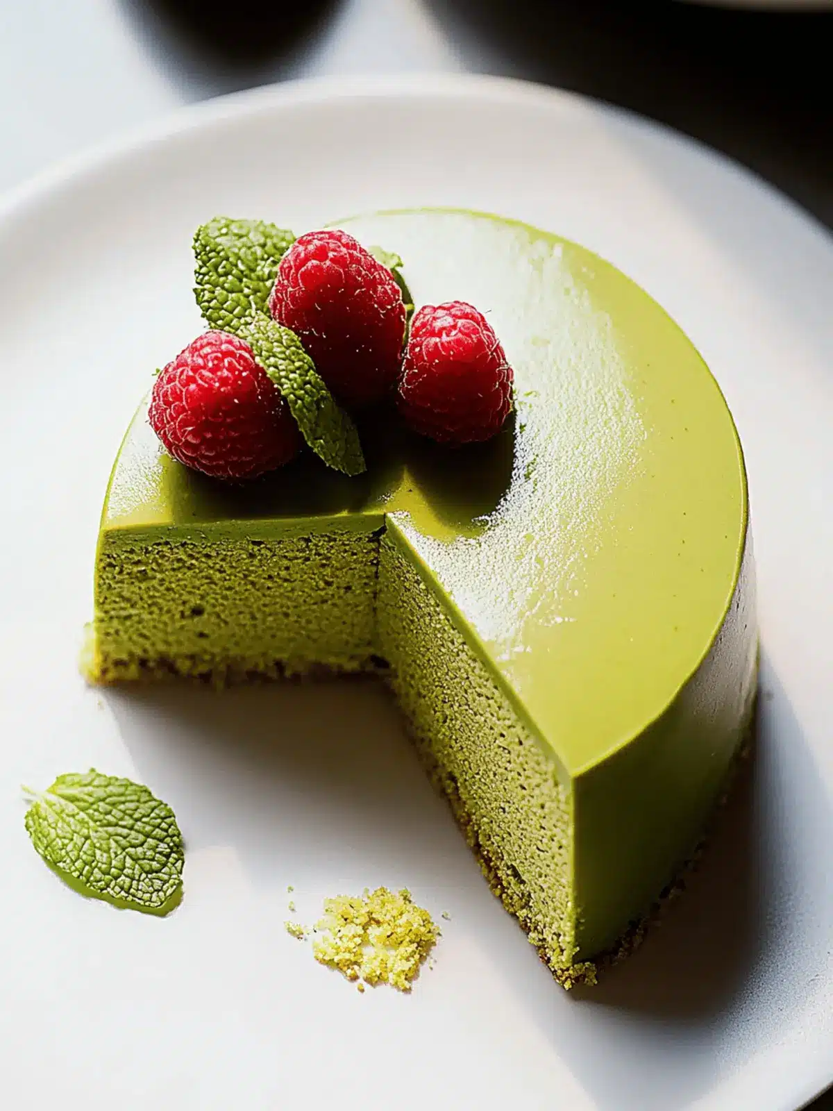 Himmlischer Matcha Japanese Cheesecake für Genießer 2 Matcha Japanese Cheesecake