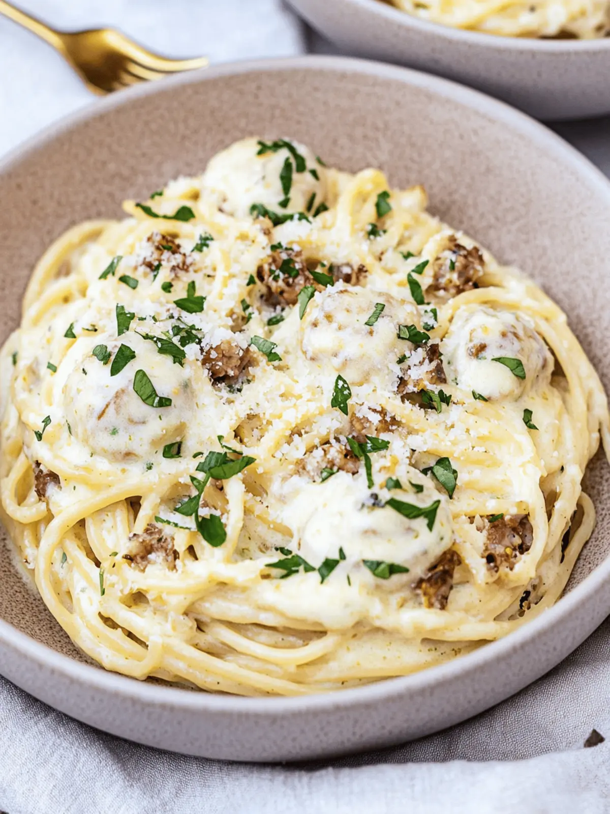 Vegane Blumenkohl Carbonara für cremigen Genuss 3 Vegane Blumenkohl Carbonara