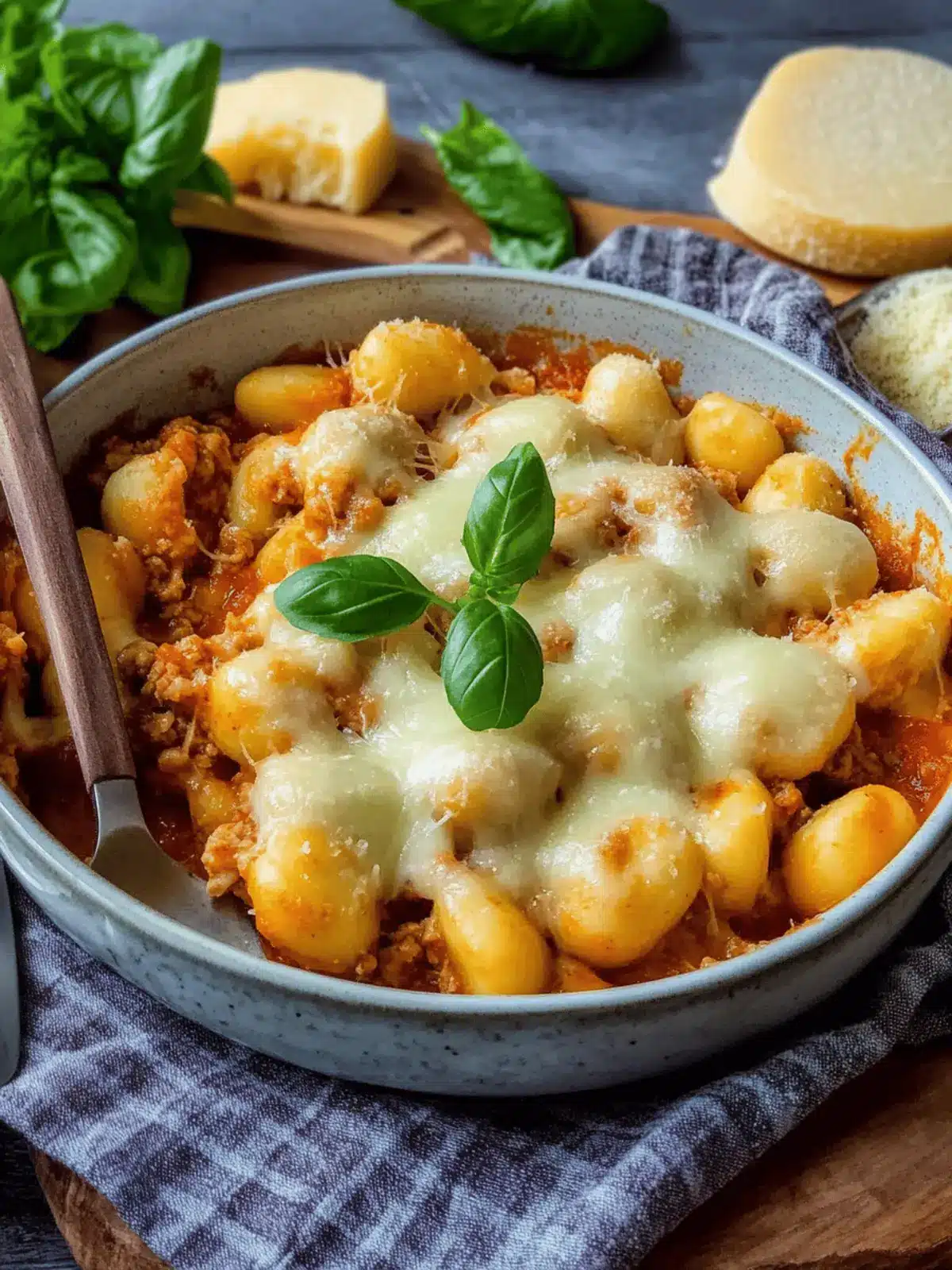 Gnocchi Hackfleisch Auflauf