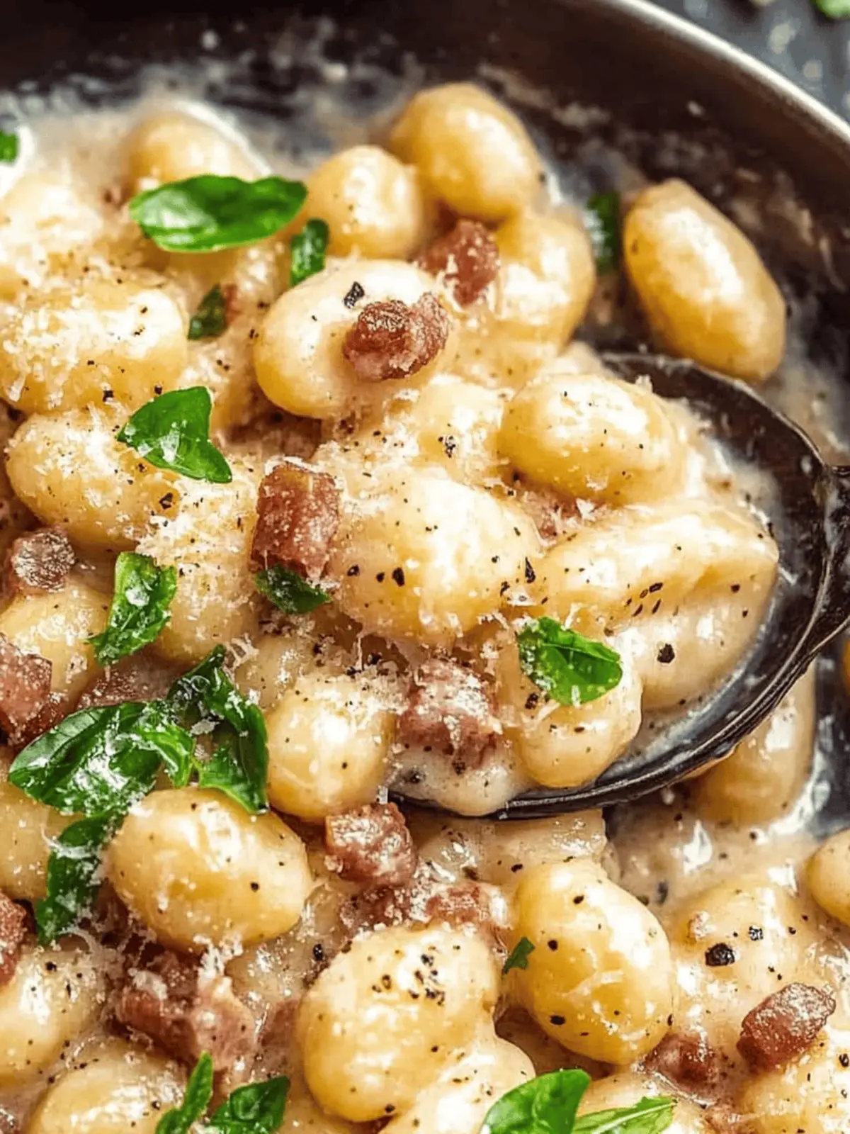Gnocchi Carbonara ohne Sahne für den perfekten Genuss 3 Gnocchi Carbonara ohne Sahne