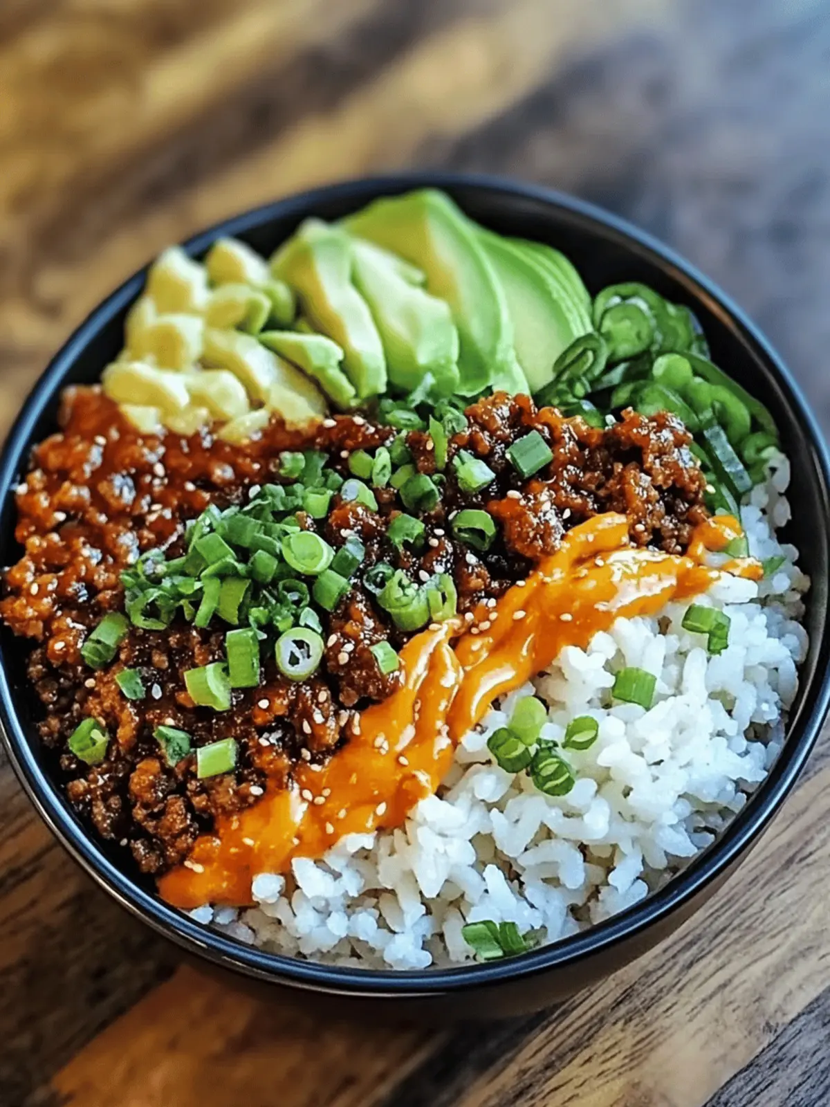Rinderhack-Bowl: Schnell und köstlich genießen 2 Rinderhack-Bowl