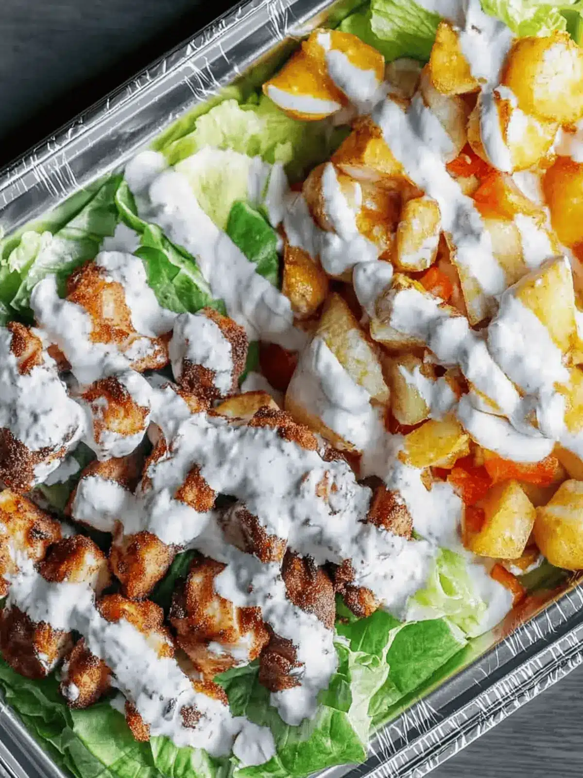 Gesunde Kebab-Schüssel