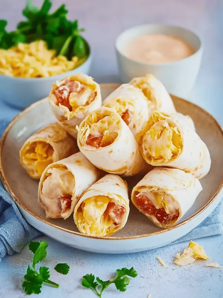 Gefüllte Pizzabrötchen