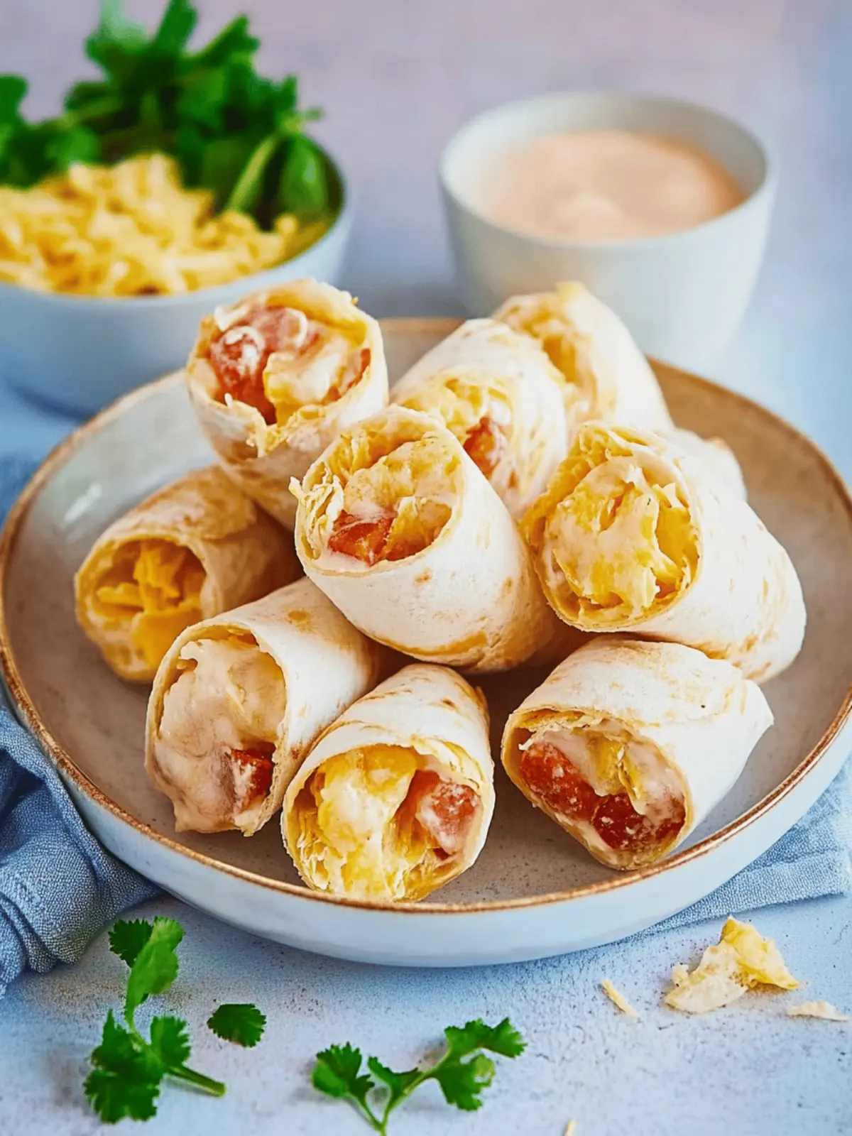 Gefüllte Pizzabrötchen