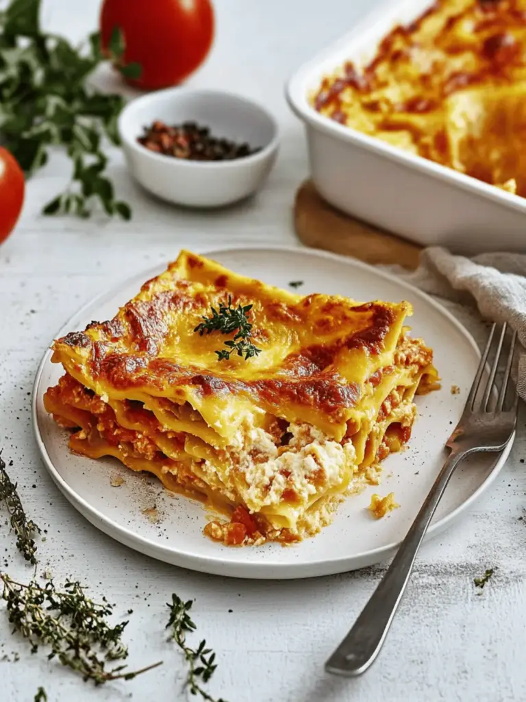 Leckere Kürbislasagne