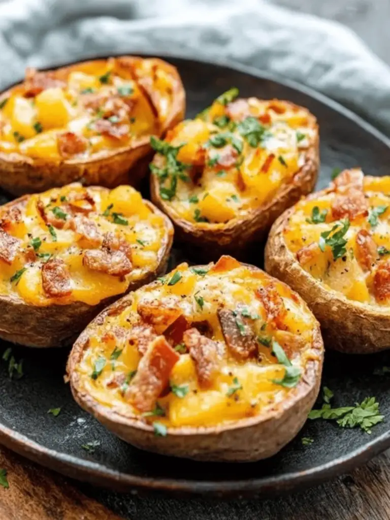 Gefüllte Ofenkartoffeln