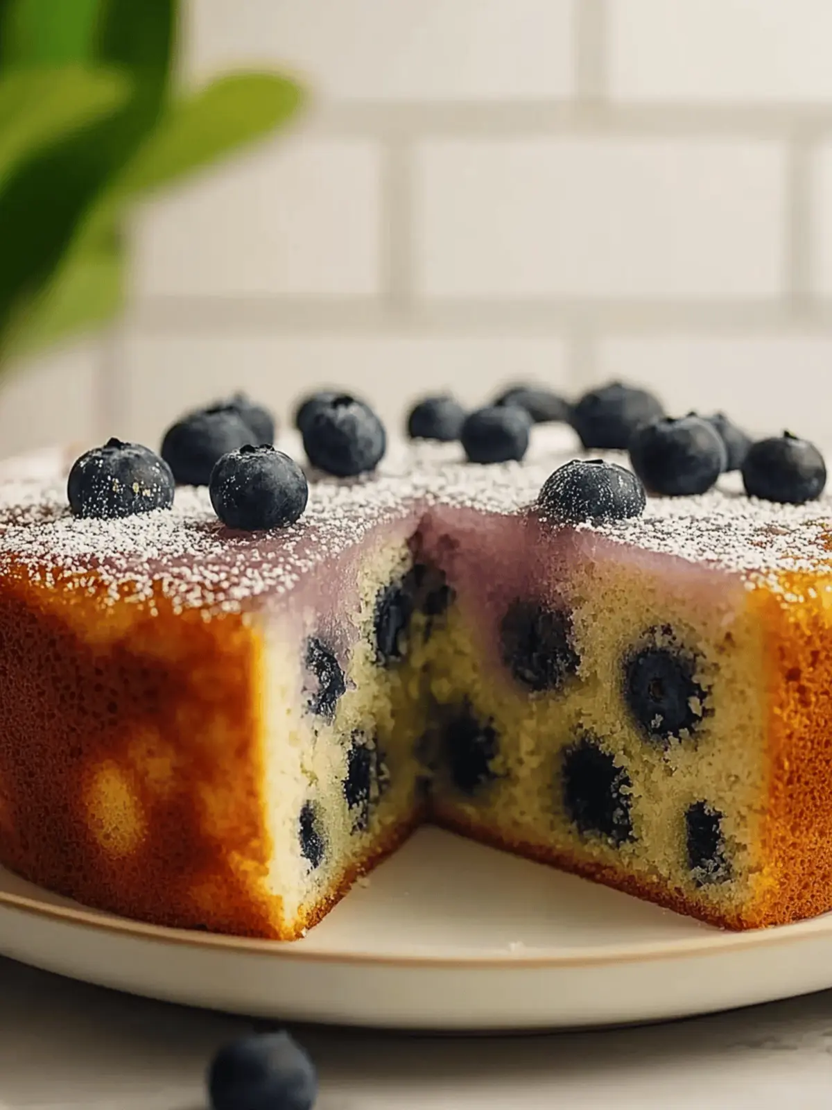 Leichter Joghurtkuchen mit Blaubeeren und Zitrone Rezept 3 Leichter Joghurtkuchen mit Blaubeeren und Zitrone