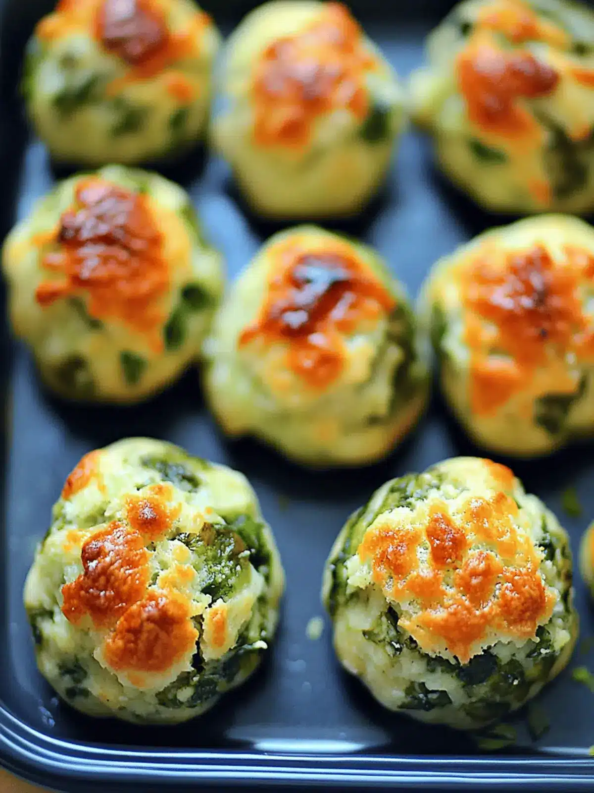 Käse-Lauch-Bällchen für den perfekten Snackgenuss 3 Käse-Lauch-Bällchen