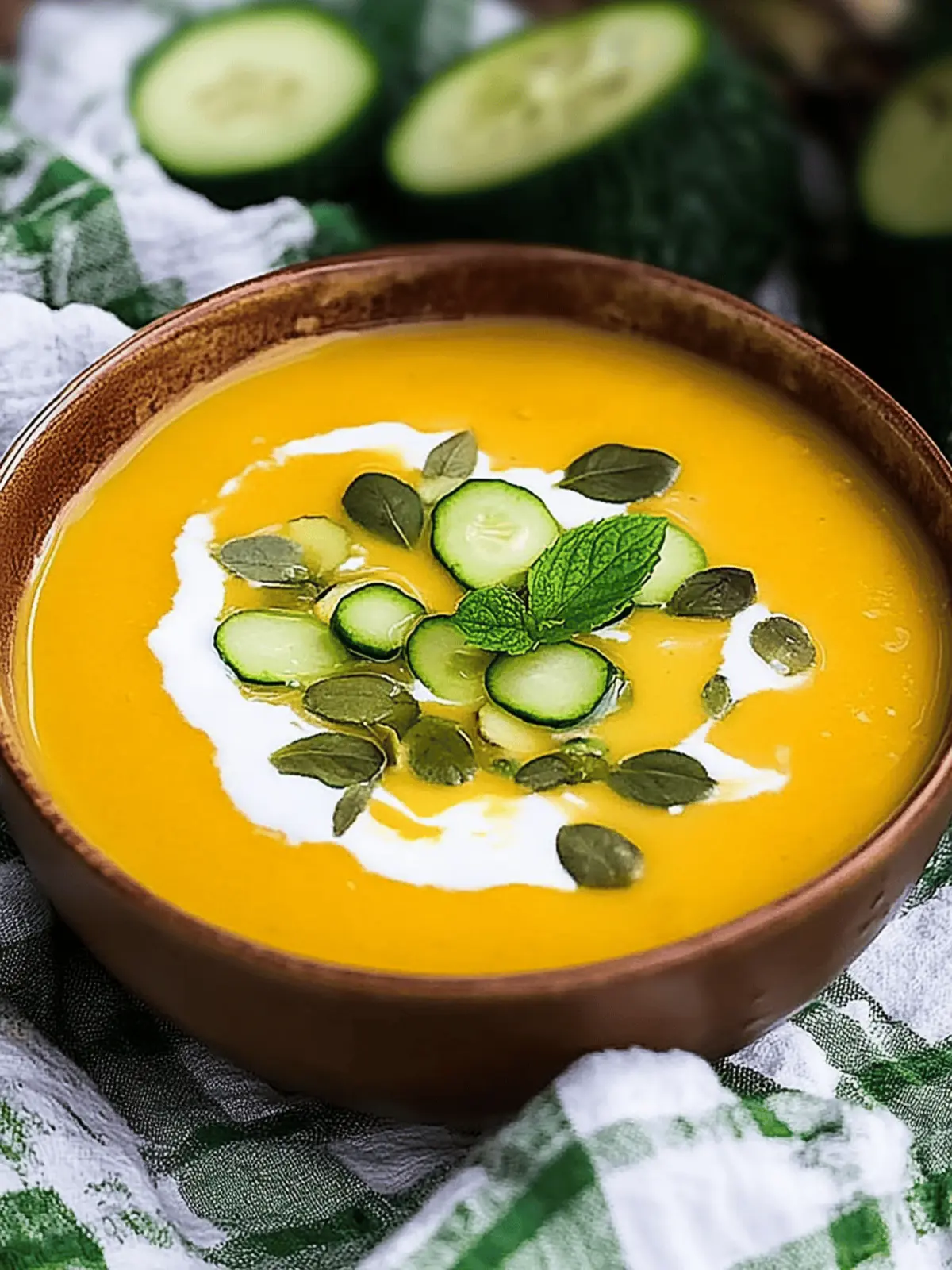 Kürbissuppe mit Kokosmilch