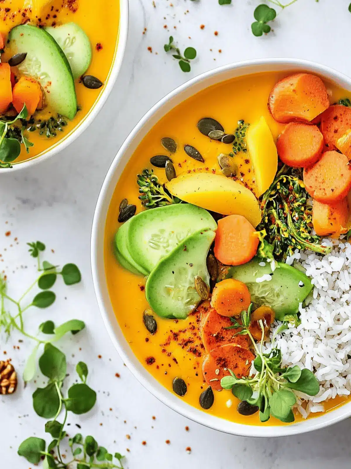 Kürbis Curry mit Kokosmilch für jeden Tag 4 Kürbis Curry mit Kokosmilch