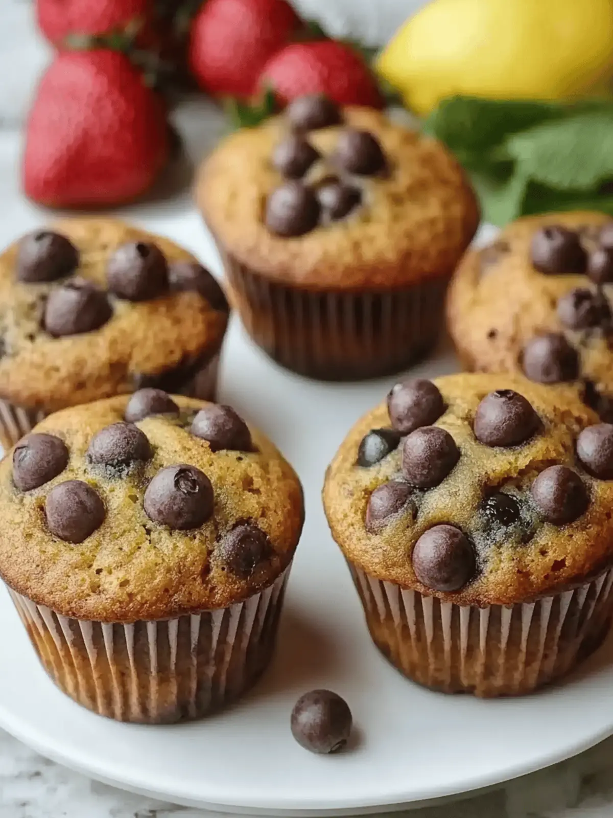 Schoko Bananen Muffins
