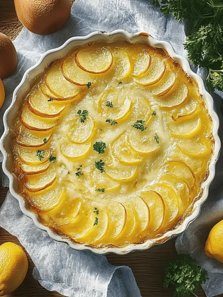 Creme Potatoes Gratin of the finest