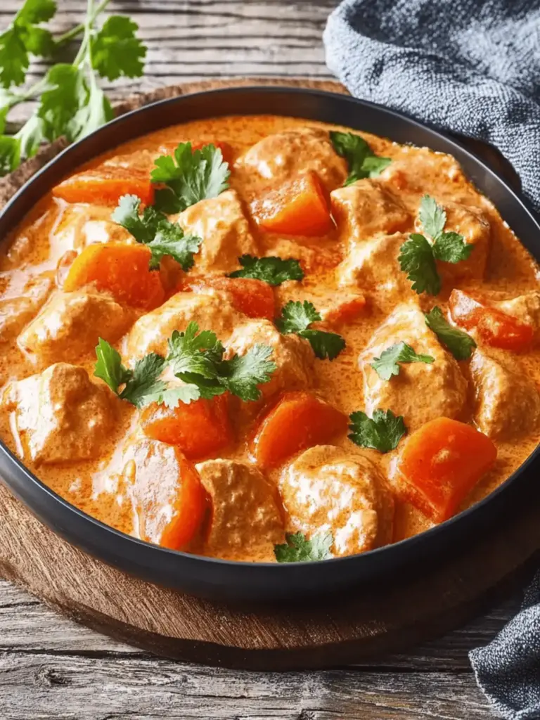 Paprika-Sahne-Hähnchen