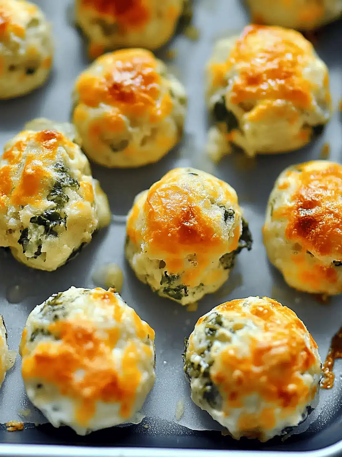 Käse-Lauch-Bällchen für den perfekten Snackgenuss 4 Käse-Lauch-Bällchen