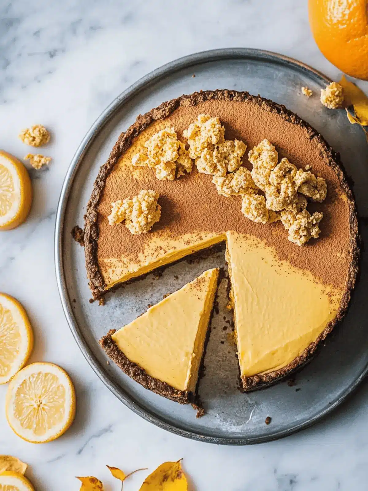 Kürbis Käsekuchen – Cremiger Genuss für den Herbst 3 Kürbis Käsekuchen