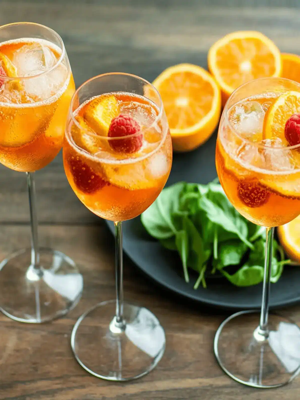 Erfrischender alkoholfreier Aperol Spritz für den Sommer 4 Alkoholfreier Aperol Spritz