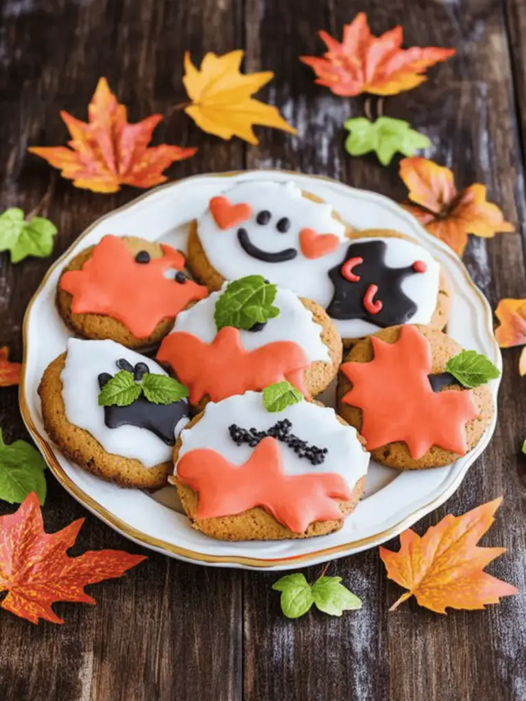 Halloween-Kekse mit Nutella