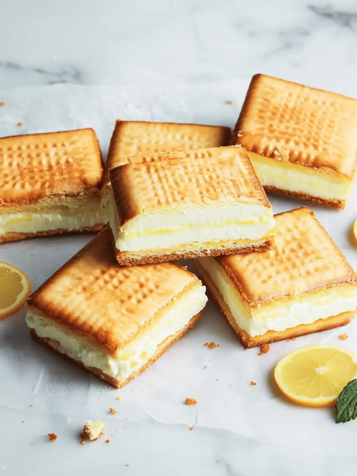 Cremige Vanille-Träume zwischen zwei Keksen 2 Creamy vanilla dreams between two cookies