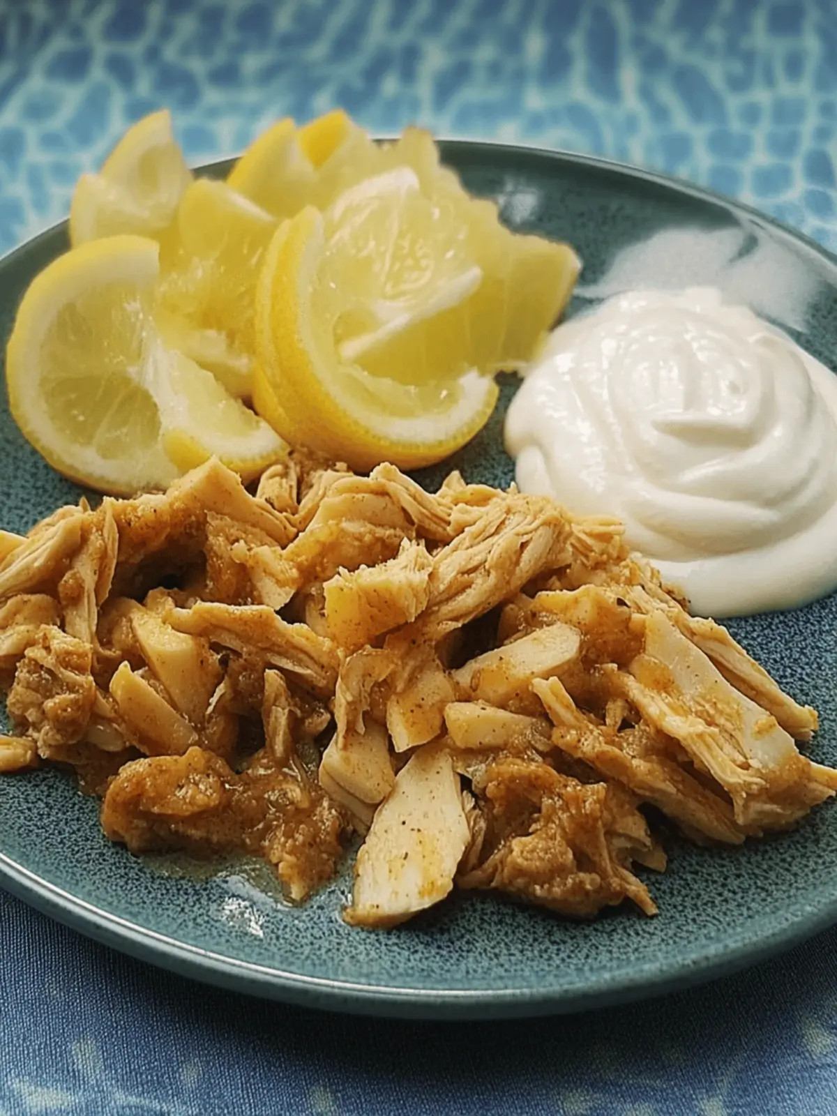 Einfaches Hähnchen-Gyros in cremiger Sauce 3 Simple chicken gyros in creamy sour cream sauce