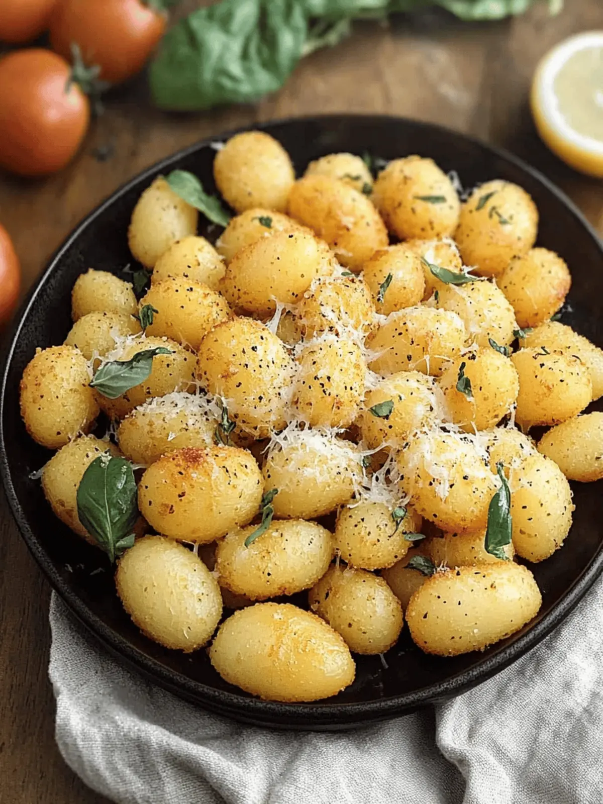 Krosse Airfryer Gnocchi mit Käse und Gemüse 2 Airfryer Gnocchi