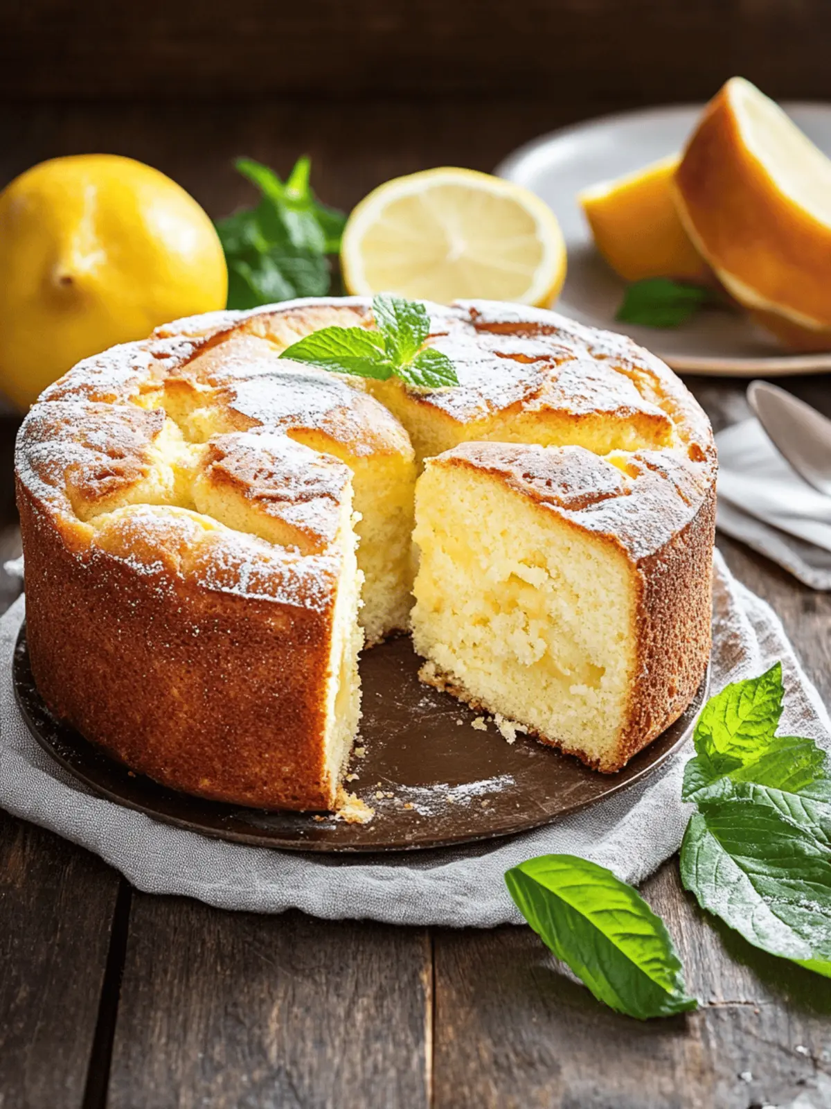 Schneller Italienischer Sahne Kuchen