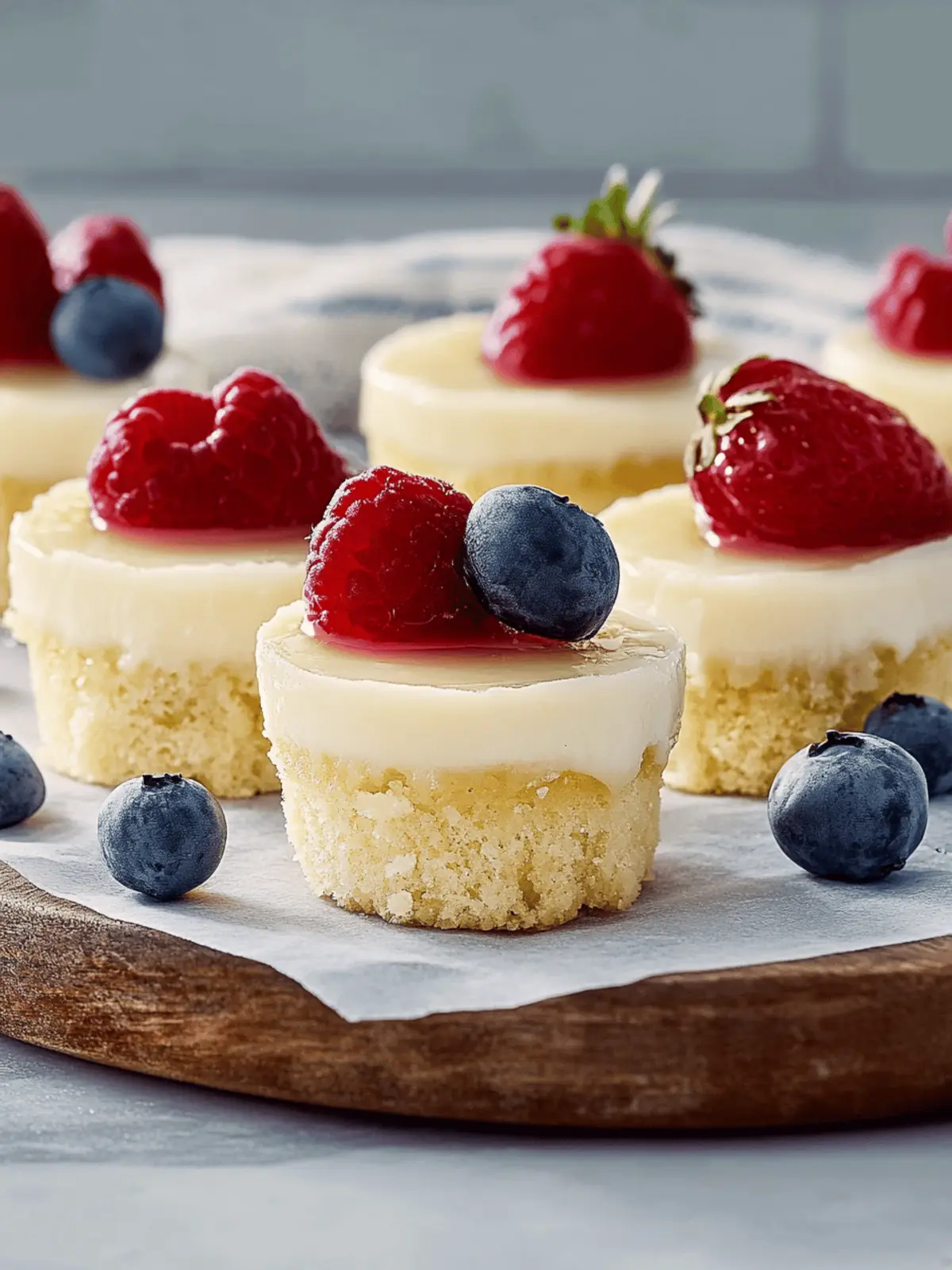 Mini-Käsekuchen: Ein Genuss für jeden Anlass 4 Mini-Käsekuchen