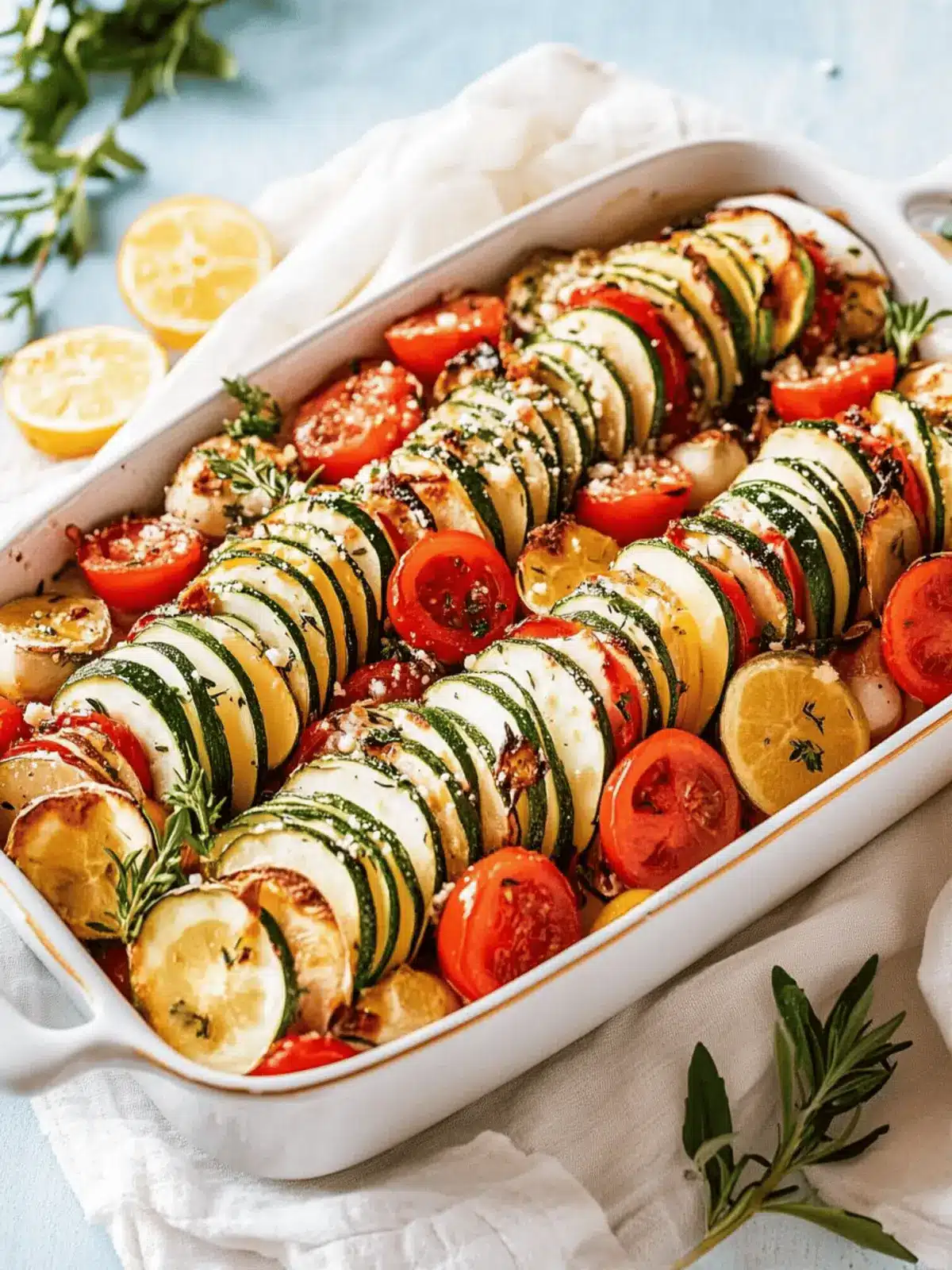 Herzhafter Kartoffel-Zucchini-Feta-Auflauf für Genießer 3 Kartoffel-Zucchini-Feta-Auflauf