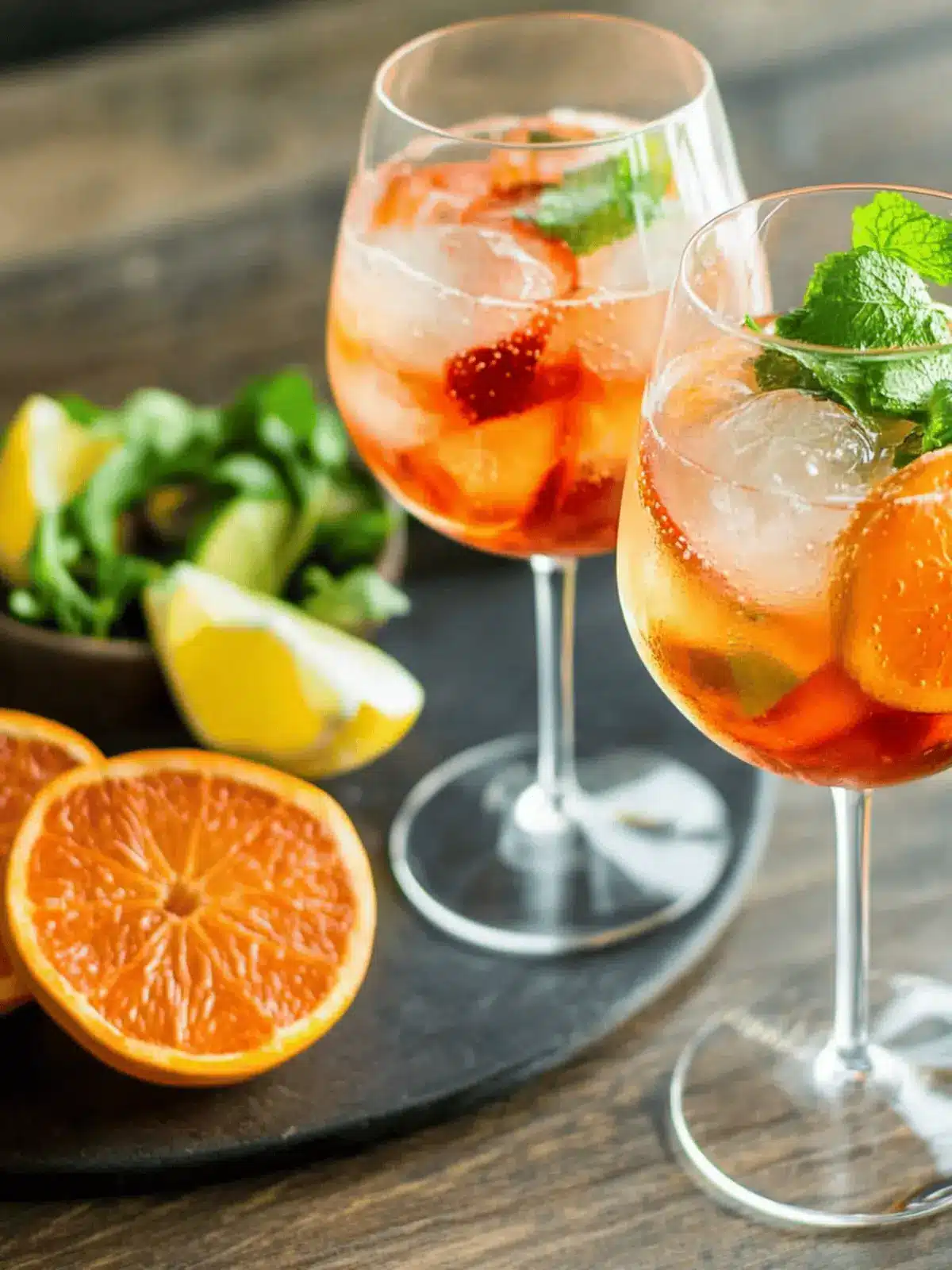 Erfrischender alkoholfreier Aperol Spritz für den Sommer 5 Alkoholfreier Aperol Spritz