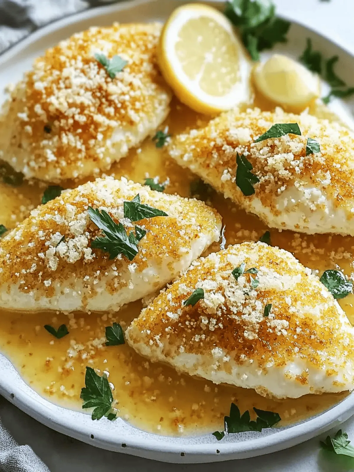 Crispy Parmesan Hähnchen mit Knoblauchsoße Rezept