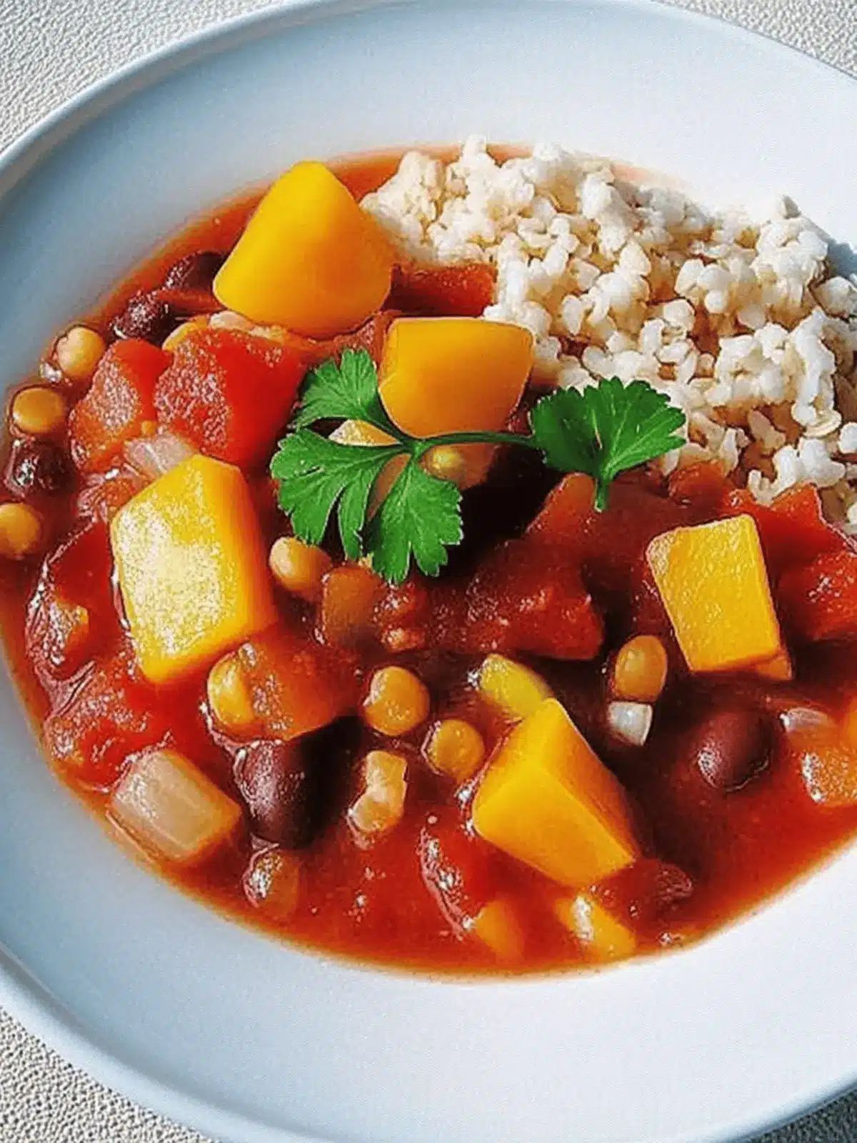 Herzhafter Truthahn- und Süßkartoffel-Chili