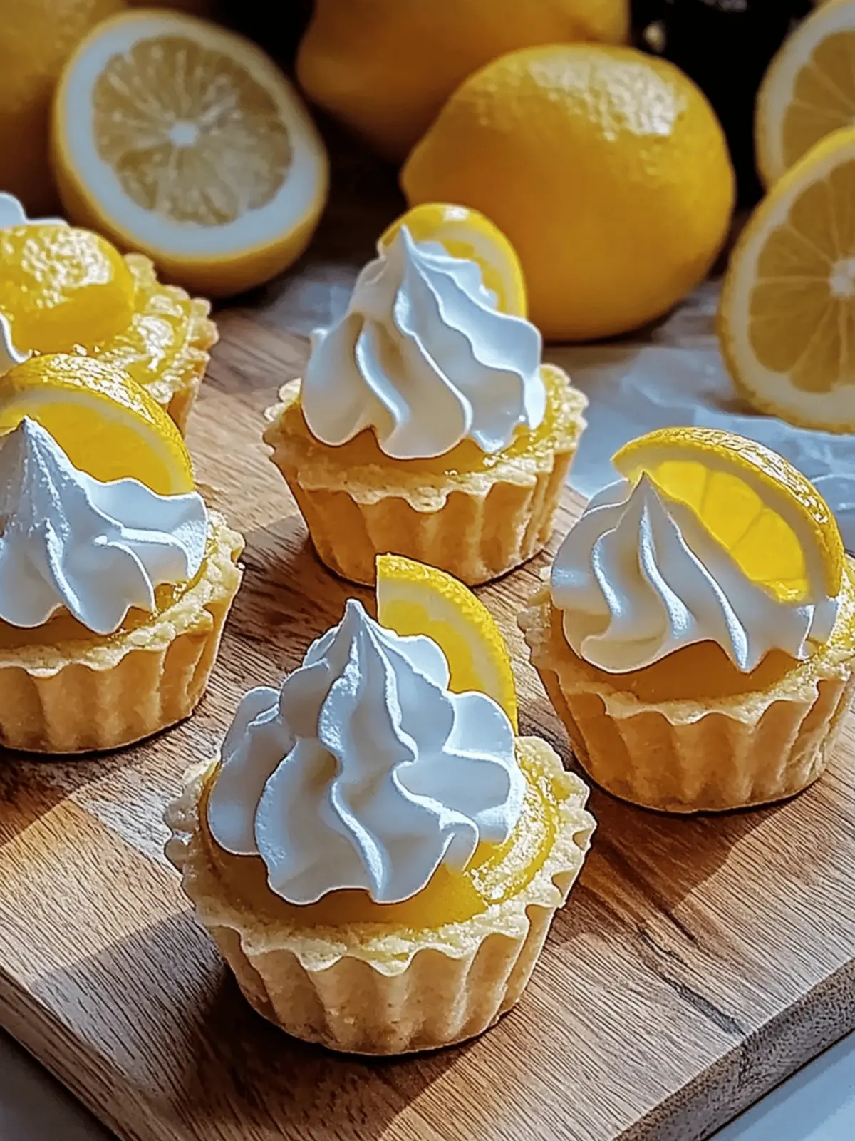 Spritzige Mini-Zitronen-Baiser-Törtchen für Feste 4 Spritzige Mini-Zitronen-Baiser-Törtchen