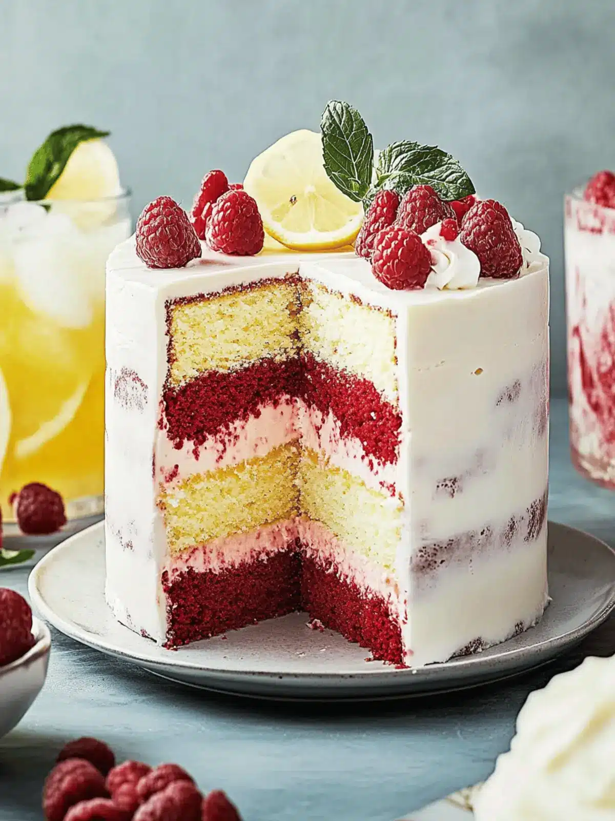 Schoko Himbeer Mousse Kuchen für jeden Anlass 2 Schoko Himbeer Mousse Kuchen