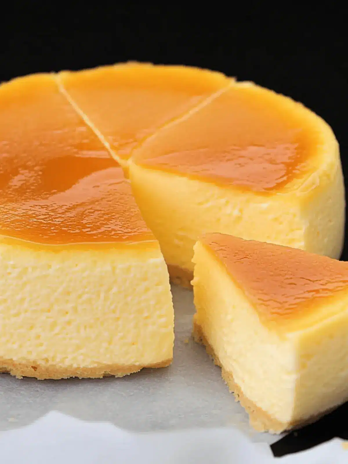 Leichter Japanischer Käsekuchen für Naschkatzen 2 Japanischer Käsekuchen