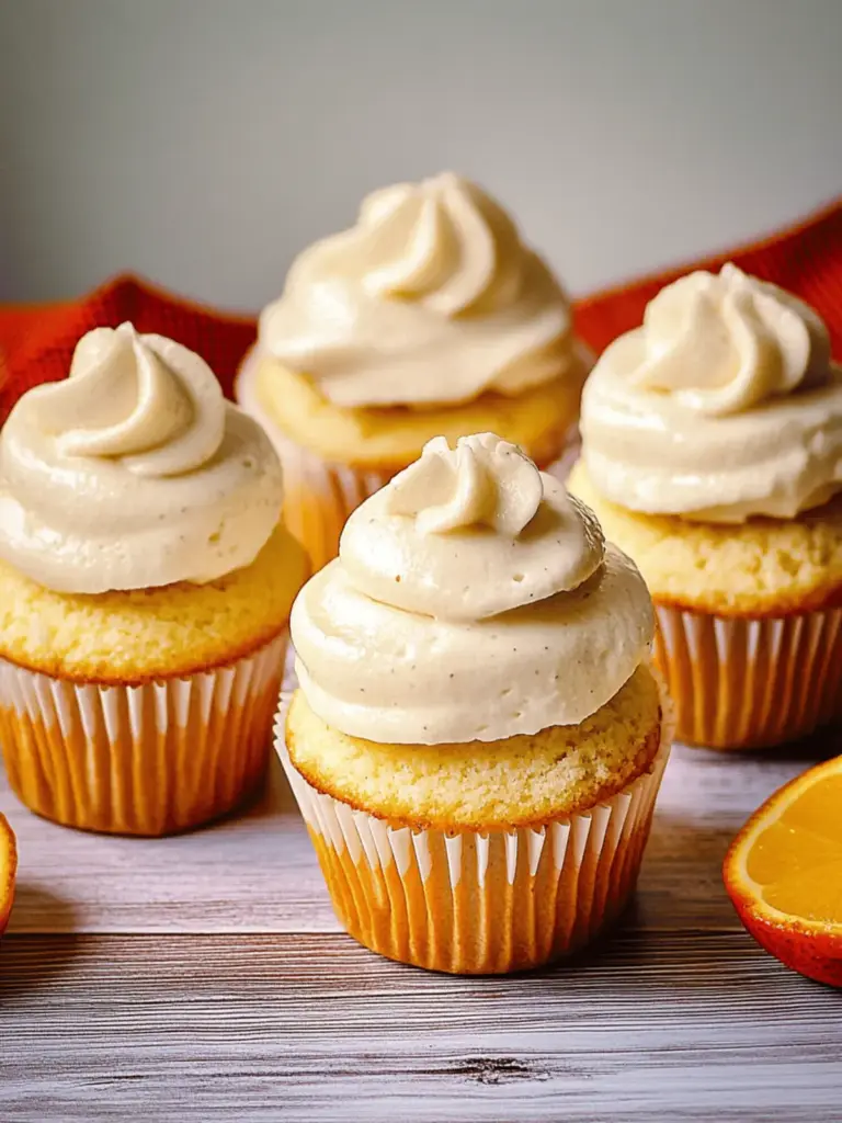 Kürbis-Cupcakes mit Zimtfrosting