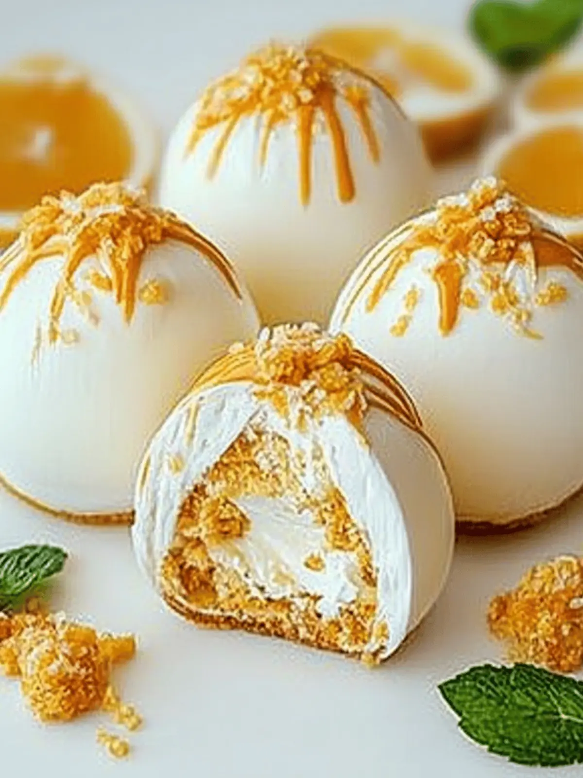 Cremige Käsekuchen-Kugeln für jeden Anlass 4 Cremige Käsekuchen-Kugeln