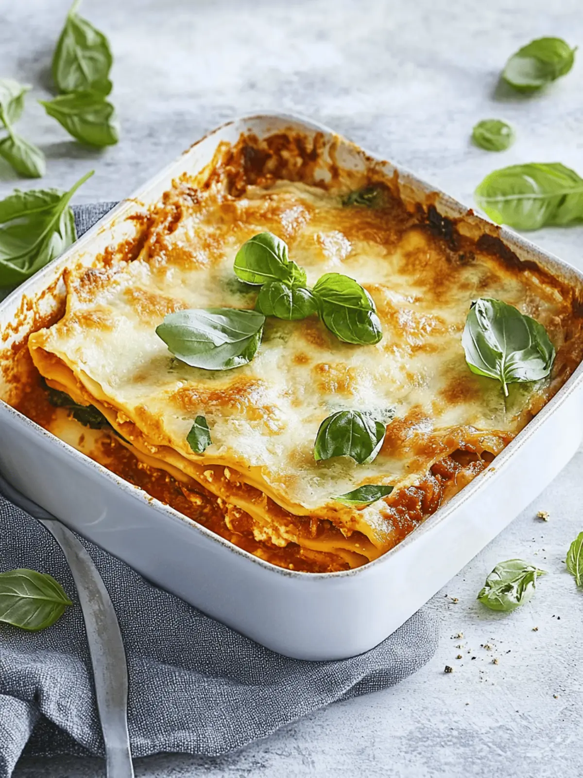 Leckere Kürbislasagne