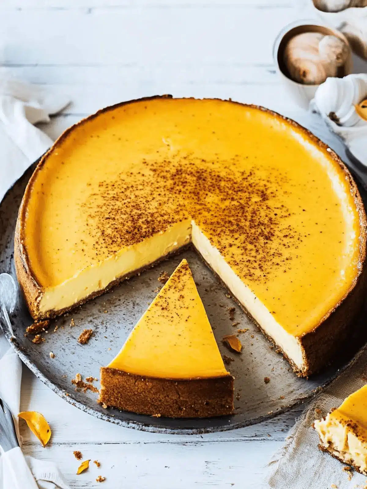 Kürbis Käsekuchen