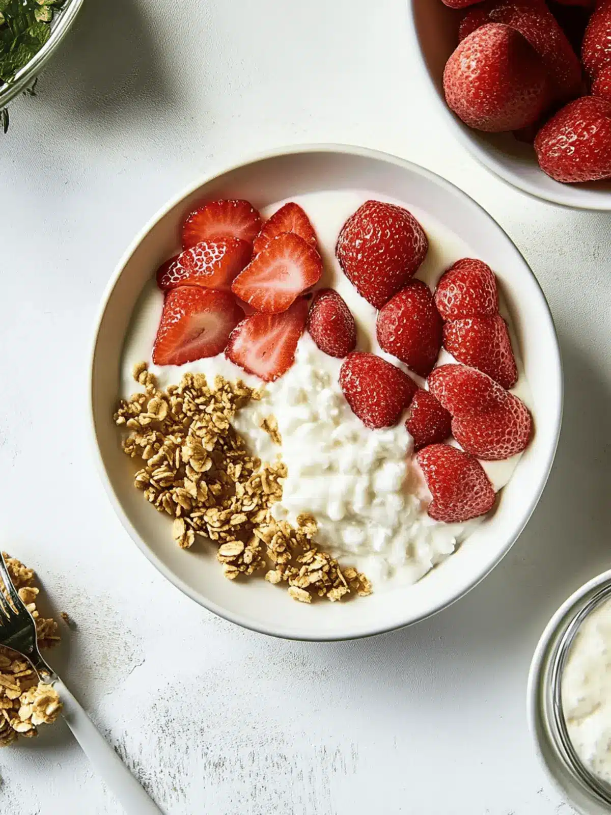 Erdbeer-Käsekuchen-Schüssel: Lecker für jeden Anlass 4 Erdbeer-Käsekuchen-Schüssel