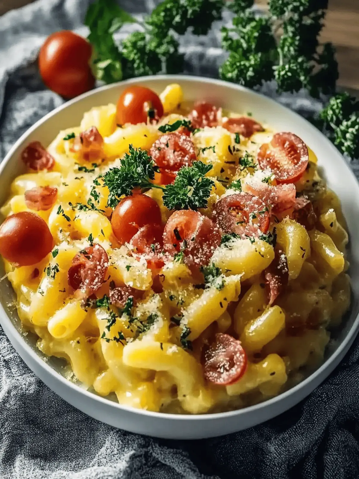 Spätzle casserole with vegetables