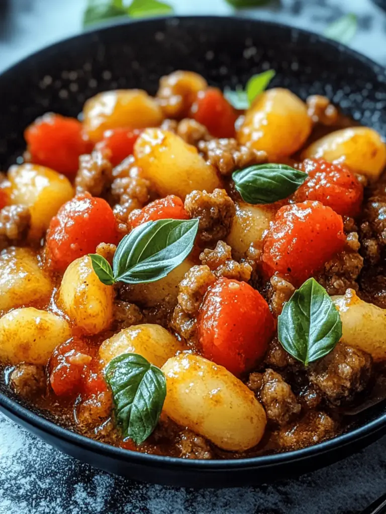 Gnocchi Pfanne